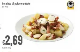 Insalata di polpo e patate all'etto
