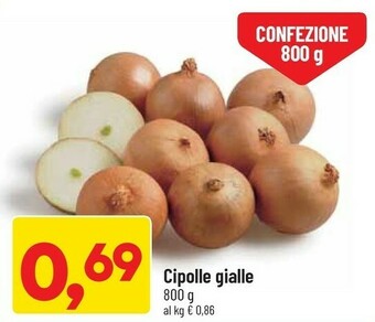 DPiù Cipolle Gialle offerta