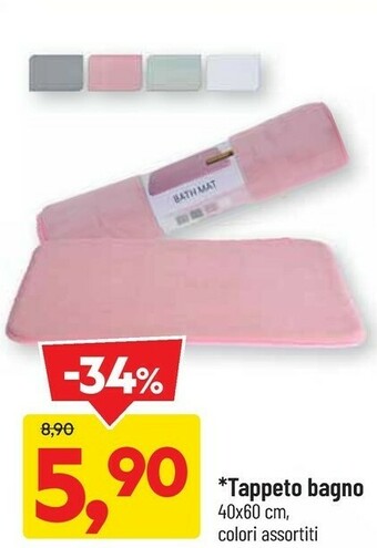 Tappeto Bagno