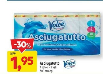 DPiù Volée Asciugatutto offerta