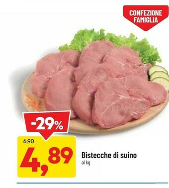 DPiù Bistecche Di Suino offerta