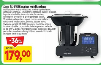 DPiù Sogo Ss-14555 Cucina Multifunzione offerta