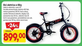 E-biky Bici Elettrica