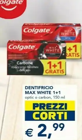 Esselunga Colgate Dentifricio Max White offerta