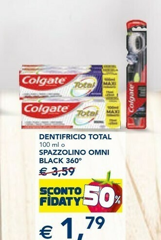 Esselunga Colgate Dentifricio Total offerta