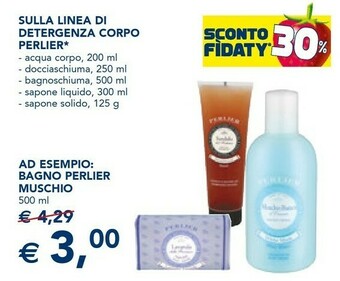 Esselunga Sulla Linea Di Detergenza Corpo offerta