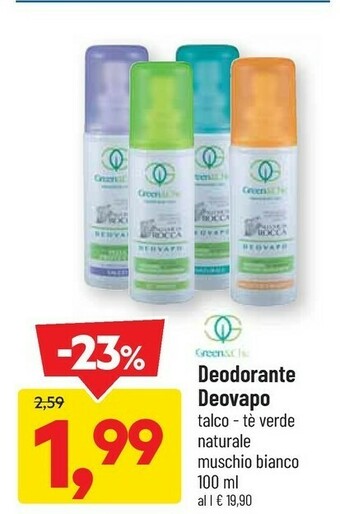 DPiù Deodorante Deovapo offerta