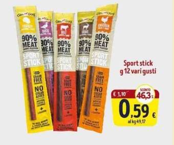 Elite Sport stick g 12 varigusti offerta