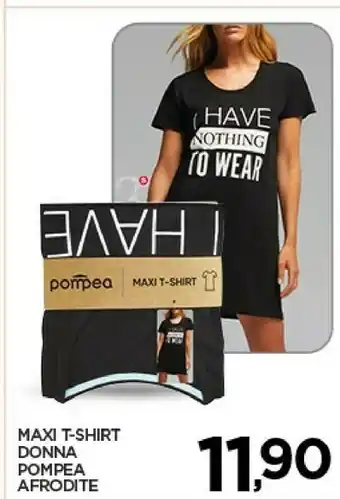 Despar Pompea Maxi T-shirt Donna offerta