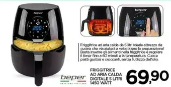 Despar Beper Friggitrice Ad Aria Calda Digitale 5 Litri offerta