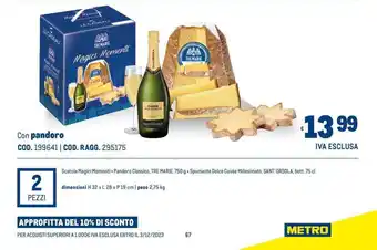 STRENNA MAGICI MOMENTI Con pandoro