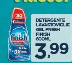 Despar Finish Detergente Lavastoviglie Gel Fresh offerta