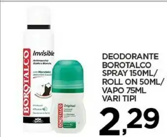 Despar Borotalco Deodorante offerta