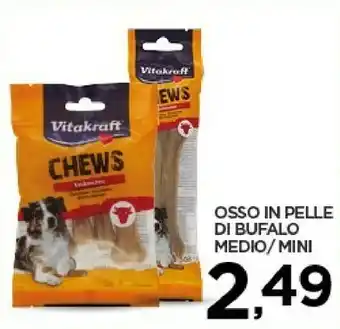 Despar Vitakraft Osso In Pelle Di Bufalo Medio / Mini offerta