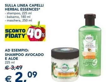 Herbal essences Sulla Linea Capelli