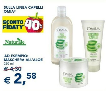 Esselunga Omia Sulla Linea Capelli offerta