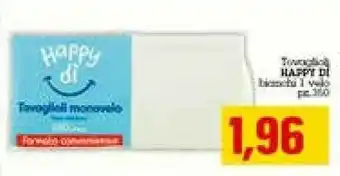 Emi Supermercati Happy Di Tovaglioli offerta