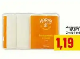 Emi Supermercati Happy Di Asciugatutto offerta