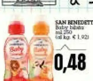 Emi Supermercati San Benedetto Baby Camomilla offerta