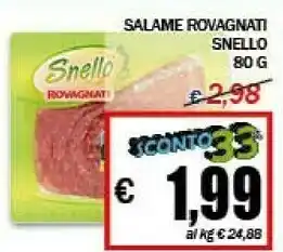 Rovagnati Salame Snello