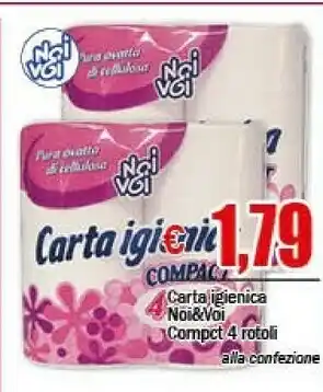 EMMEpiù Noi&voi Carta Igienica offerta