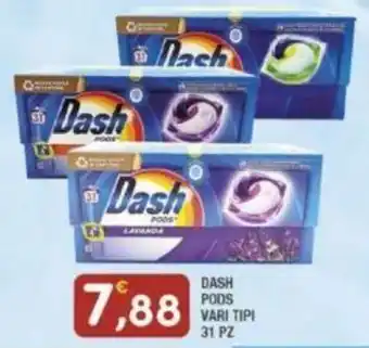 Maury's DASH PODS VARI TIPI 31 PZ offerta