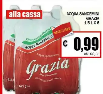 EMMEpiù Grazia Acqua Sangemini offerta