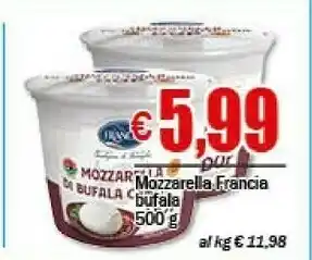 Francia - Mozzarella Di Bufala Campana 500 G(ml)