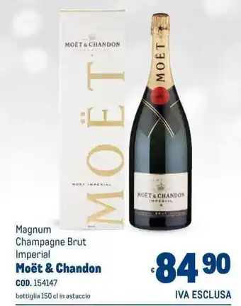 Metro Magnum Champagne Brut Imperial Moët & Chandon offerta