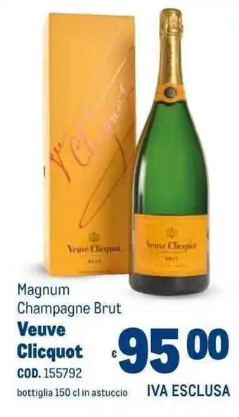 Magnum Champagne Brut Veuve Clicquot