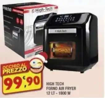 Maury's HIGH TECH FORNO AIR FRYER 12 LT-1800 W offerta