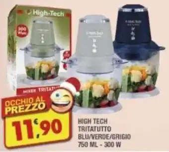 Maury's HIGH TECH TRITATUTTO BLU/VERDE/GRIGIO 750 ML - 300 W offerta