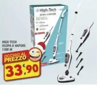 Maury's HIGH TECH SCOPA A VAPORE 1300 W offerta