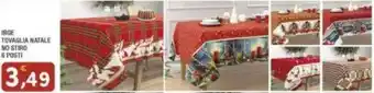 Maury's IRGE TOVAGLIA NATALE NO STIRO 6 POSTI offerta