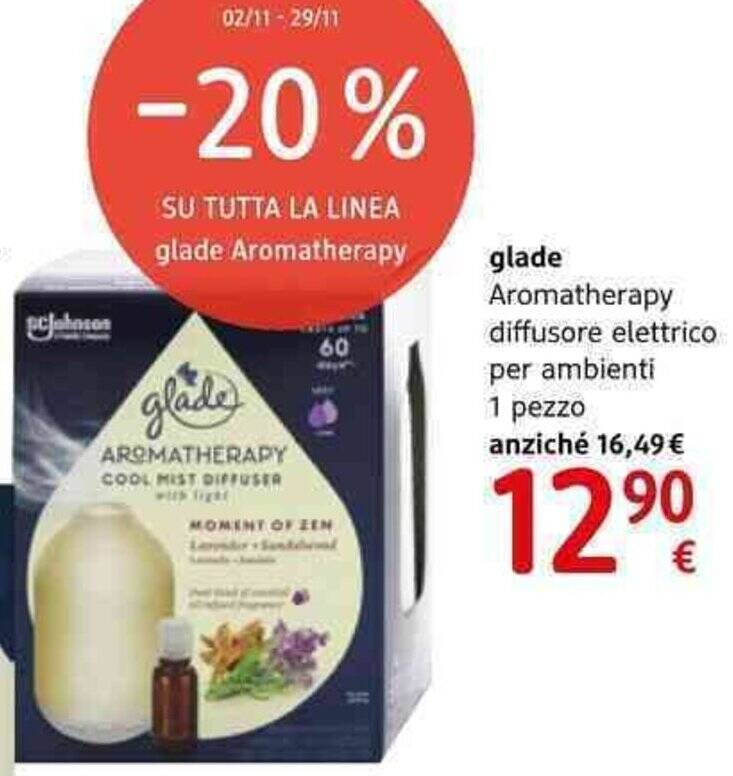 glade Aromatherapy diffusore elettrico per ambienti 1 pezzo offerta di
