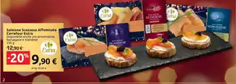 Carrefour Salmone Scozzese Affumicato Carrefour Extra offerta