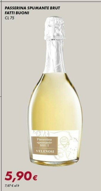 Tigre Fatti Buoni Passerina Spumante Brut offerta