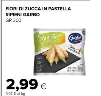 Tigre Garbo - Fiori Di Zucca In Pastella 300 G(ml) offerta