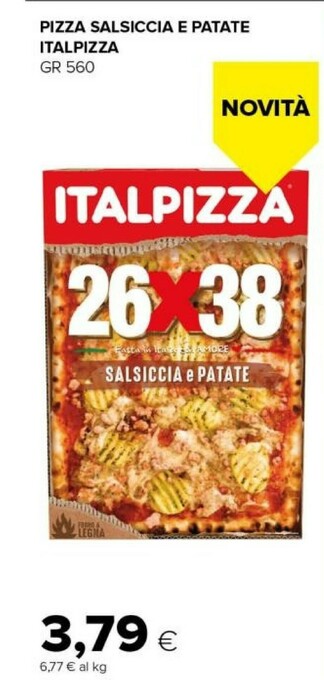 Tigre Italpizza Pizza Salsiccia E Patate offerta