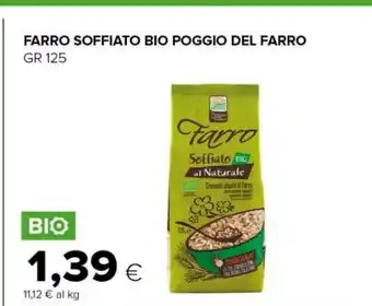 Tigre Poggio Del Farro - Farro Soffiato Al Naturale Biologico 125 G(ml) offerta