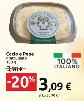 Carrefour Cacio e Pepe grattugiato 100 g offerta