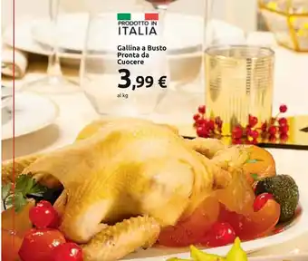 Gallina a Busto Pronta da Cuocere