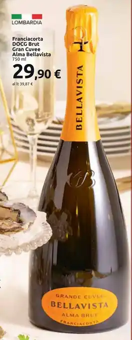 Carrefour Franciacorta DOCG Brut Gran Cuvee Alma Bellavista 750 ml offerta