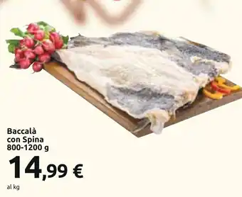 Carrefour Baccalà con Spina 800-1200 g offerta