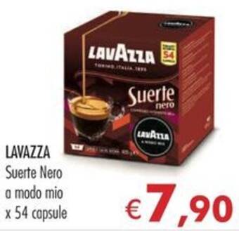 MerSi Supermercati LAVAZZA Suerte Nero a modo mio x 54 capsule offerta