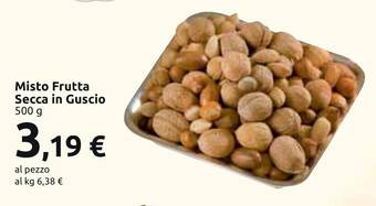 Carrefour Misto Frutta Secca in Guscio 500 g offerta
