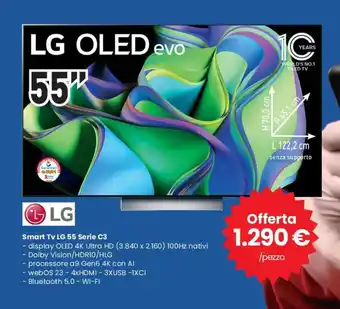 Interspar Smart TV LG 55 Serie C3 offerta