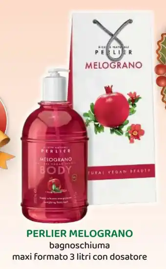 Acqua & Sapone PERLIER MELOGRANO bagnoschiuma maxi formato 3 litri con dosatore offerta