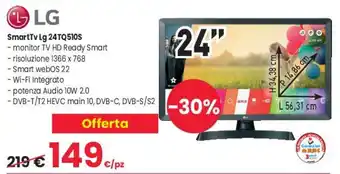 Smart Tv Lg 24TQ510S