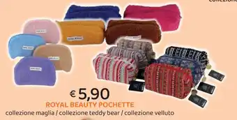 Acqua & Sapone ROYAL BEAUTY POCHETTE collezione maglia / collezione teddy bear / collezione velluto offerta